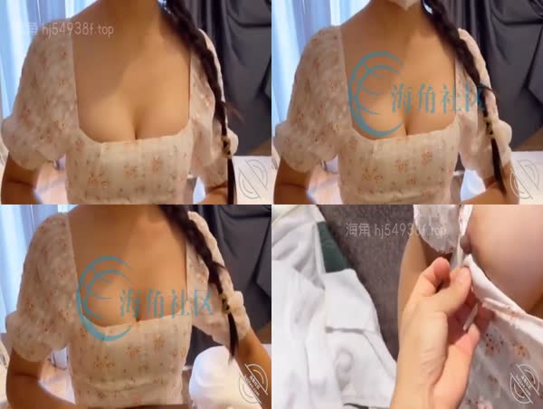 姐姐穿着我的送的花裙子过来被我操很乖
