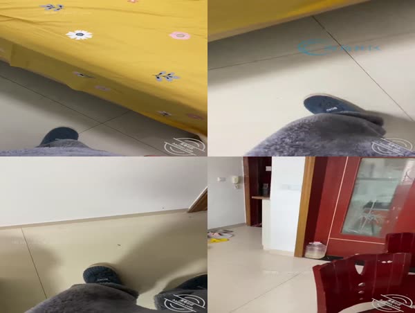 我和妈妈(160)妈妈戴着跳蛋逛商场,出门被扫地阿姨发现了,回来裤子湿透