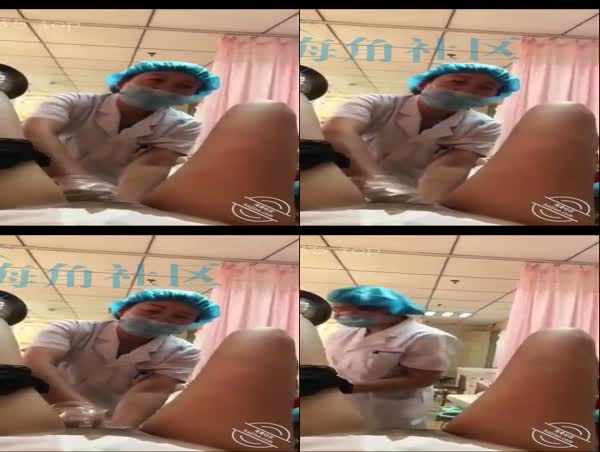 女的去医院看病还不老实还在那边偷偷自慰