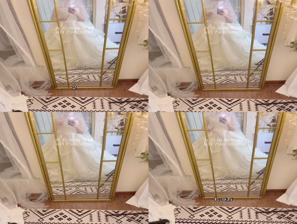 九万原创穿婚纱被曝操正爽的时候老师电话打过来被吓喷水