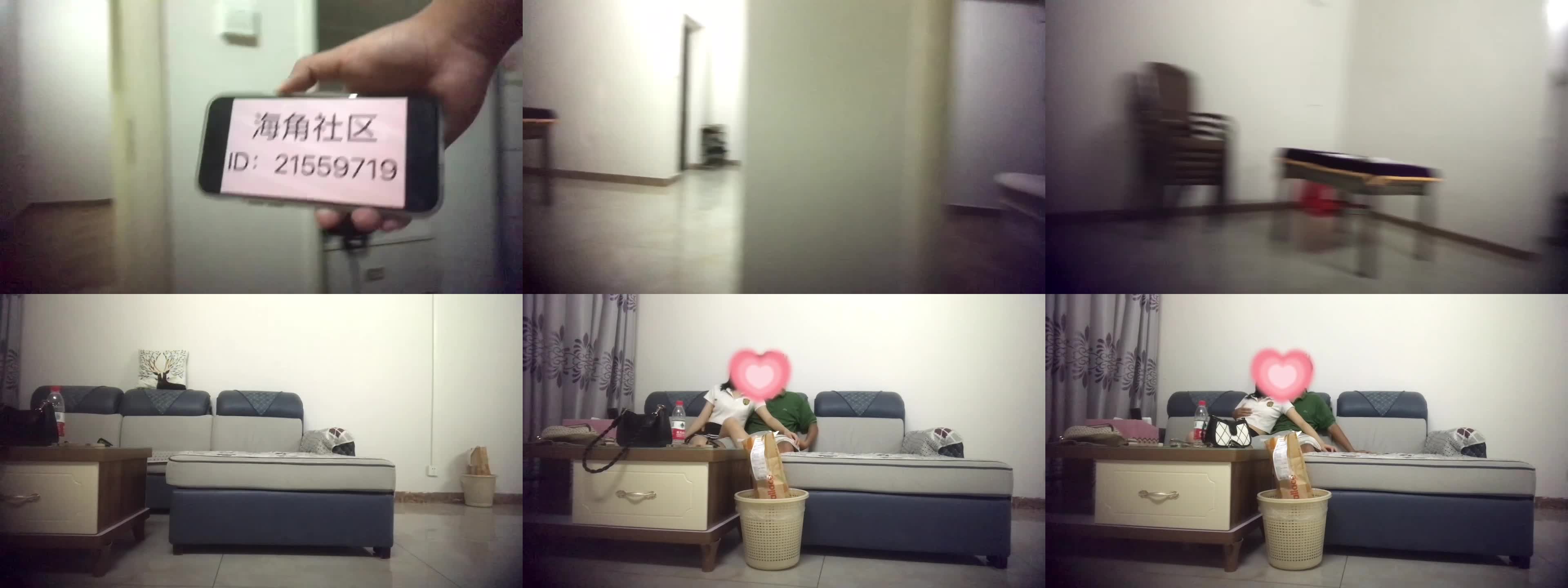 原创爸妈不在家我跟妹妹肆无忌惮的在沙发上做爱