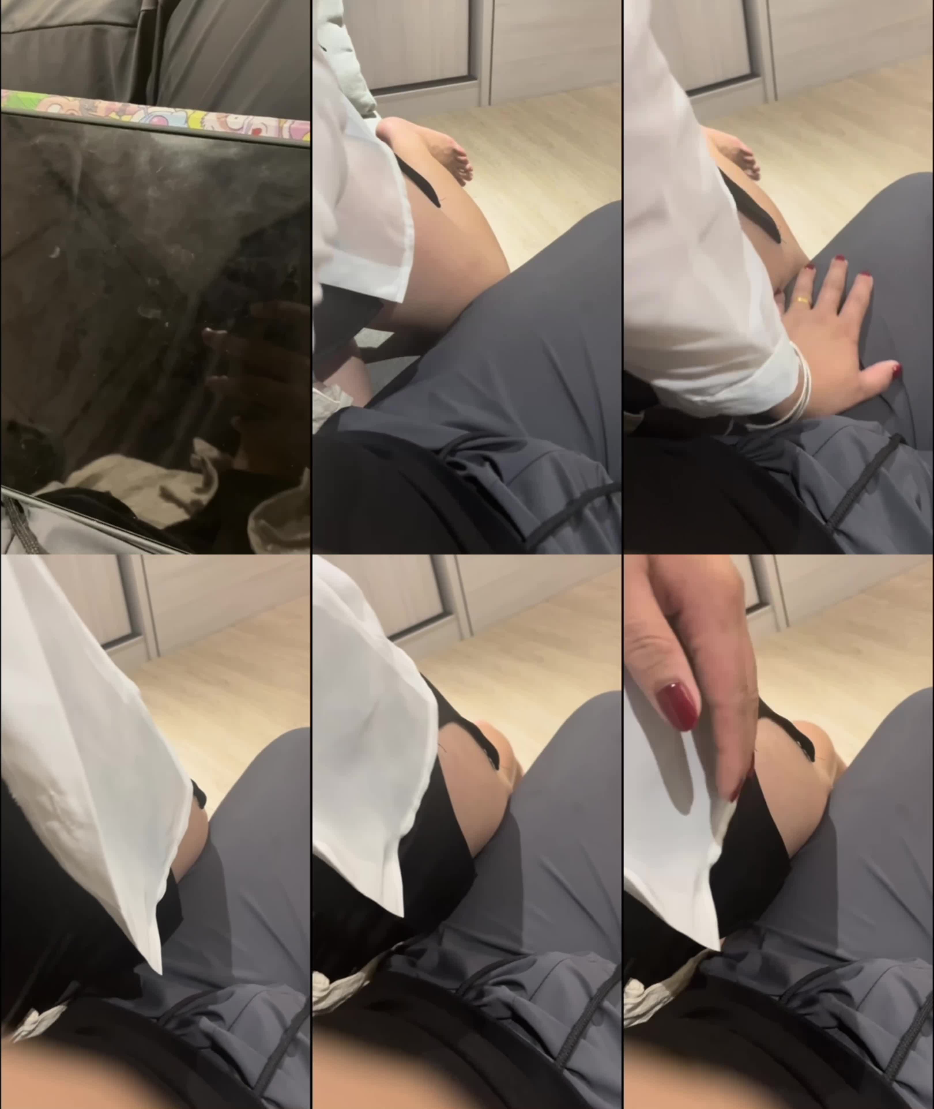 原创新人首秀开档灰丝嫂子乱伦内射激情对白骚货要给我生侄子5